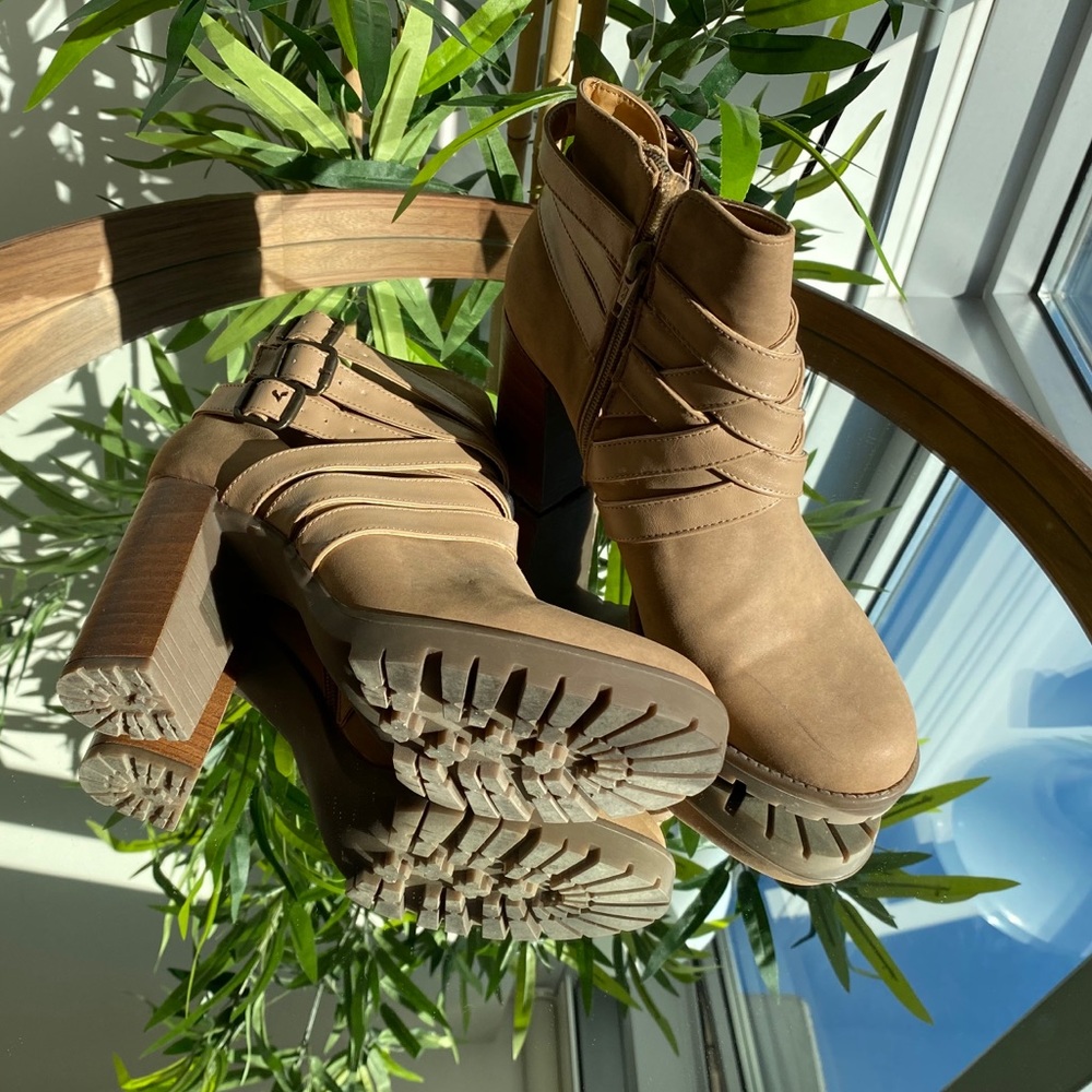 Authentic Leather Boots.